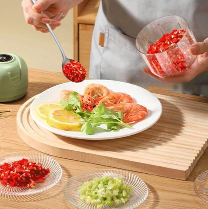 Mini Processador Triturador Sem Fio Elétrico De Alimentos Para Legumes Alho Gengibre 250ML