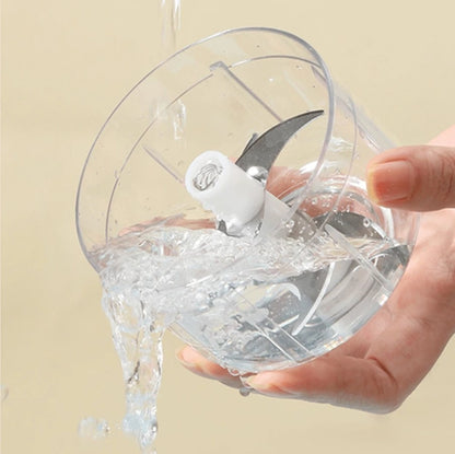 Mini Processador Triturador Sem Fio Elétrico De Alimentos Para Legumes Alho Gengibre 250ML