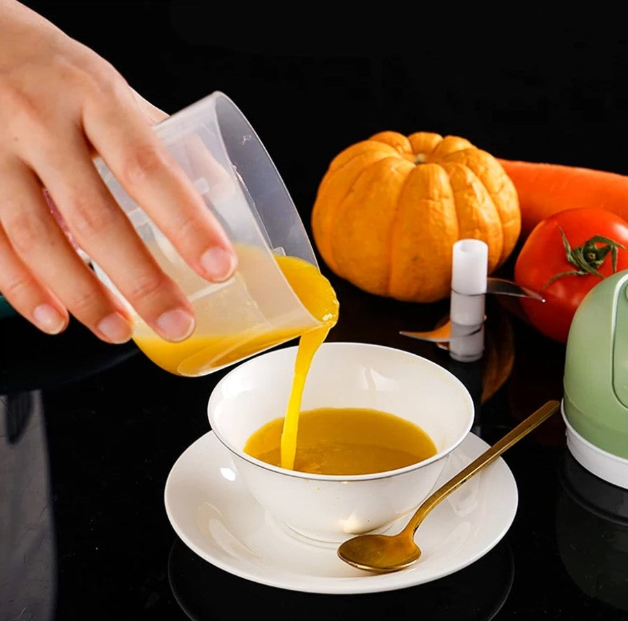 Mini Processador Triturador Sem Fio Elétrico De Alimentos Para Legumes Alho Gengibre 250ML