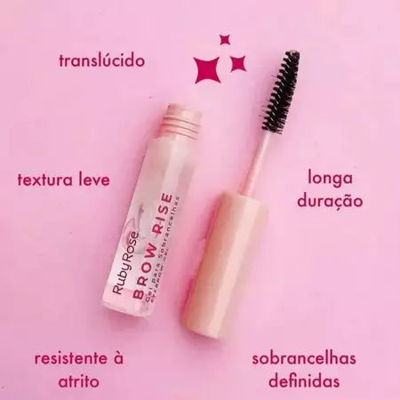 Brow Rise Gel Para Sobrancelhas By Ruby Rose Linha Rosa HB-E2503
