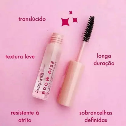Brow Rise Gel Para Sobrancelhas By Ruby Rose Linha Rosa HB-E2503