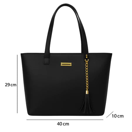Bolsa Sacola Feminina de Ombro Grande Dia a Dia espaçosa Elegante para Trabalho Praia