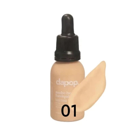 Base Fluída Make Bem Basiquinha - Dapop,Efeito aveludado,Efeito natural