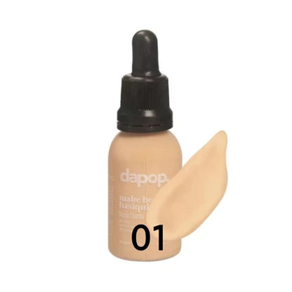 Base Fluída Make Bem Basiquinha - Dapop,Efeito aveludado,Efeito natural