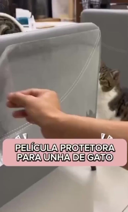 10pcs Filme anti arranhador arranhão para cantos - protetor de arranhões transparente flexível gato protege móveis sofá