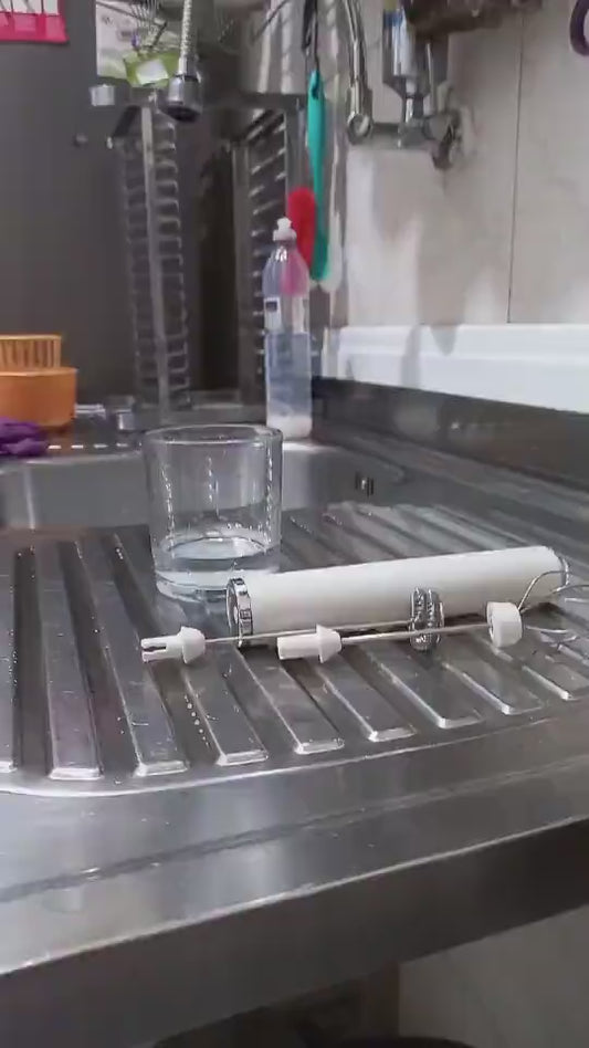 Batedor Misturador Mixer Elétrico para Bebidas Leite Café Clara de Ovos 2 em 1 Utensílios de Cozinha