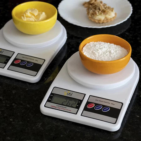 Balança de Cozinha Digital Alta Precisão 10Kg para Dieta Fitness