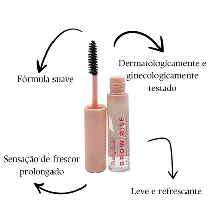 Brow Rise Gel Para Sobrancelhas By Ruby Rose Linha Rosa HB-E2503