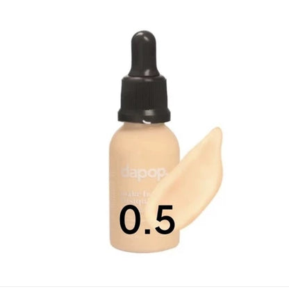 Base Fluída Make Bem Basiquinha - Dapop,Efeito aveludado,Efeito natural